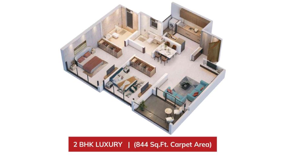 Holystico-Astrana-Floor-Plan-2-BHK-844-sqft