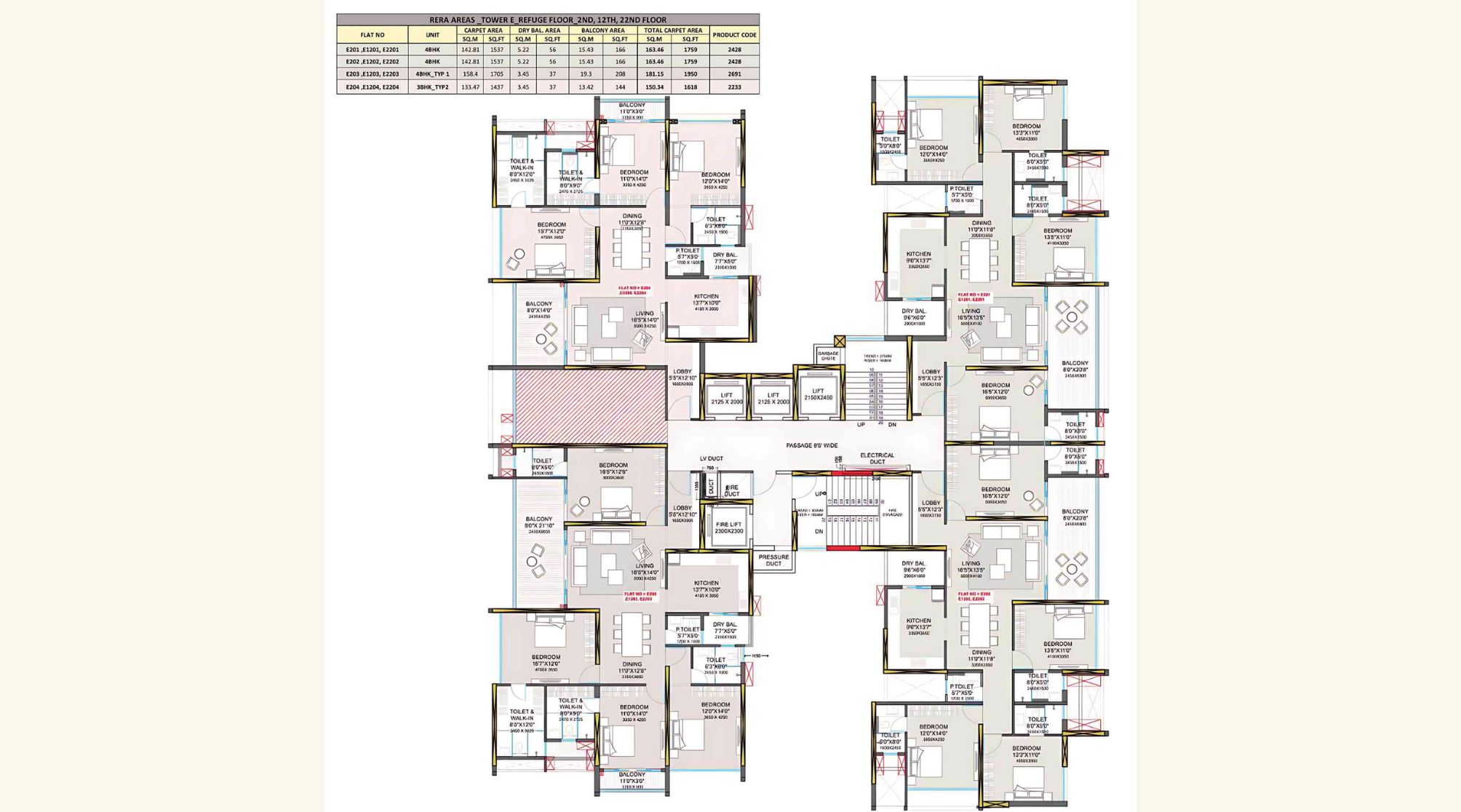 Holystico-Astrana-Floor-Plan-Tower-E-Refugee